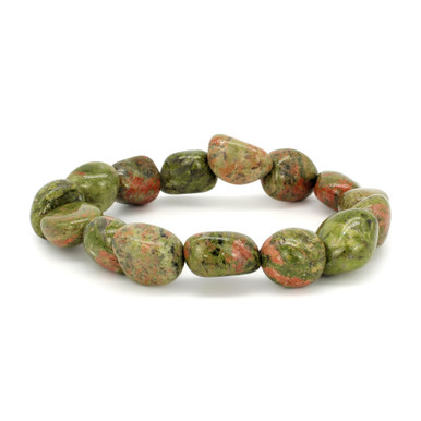 Unakite - Crystal Powerbead Bracelet - Sons of Asgard